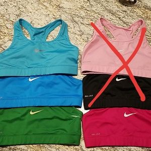 Niki Dri-Fit Sports Bra Lot of 4